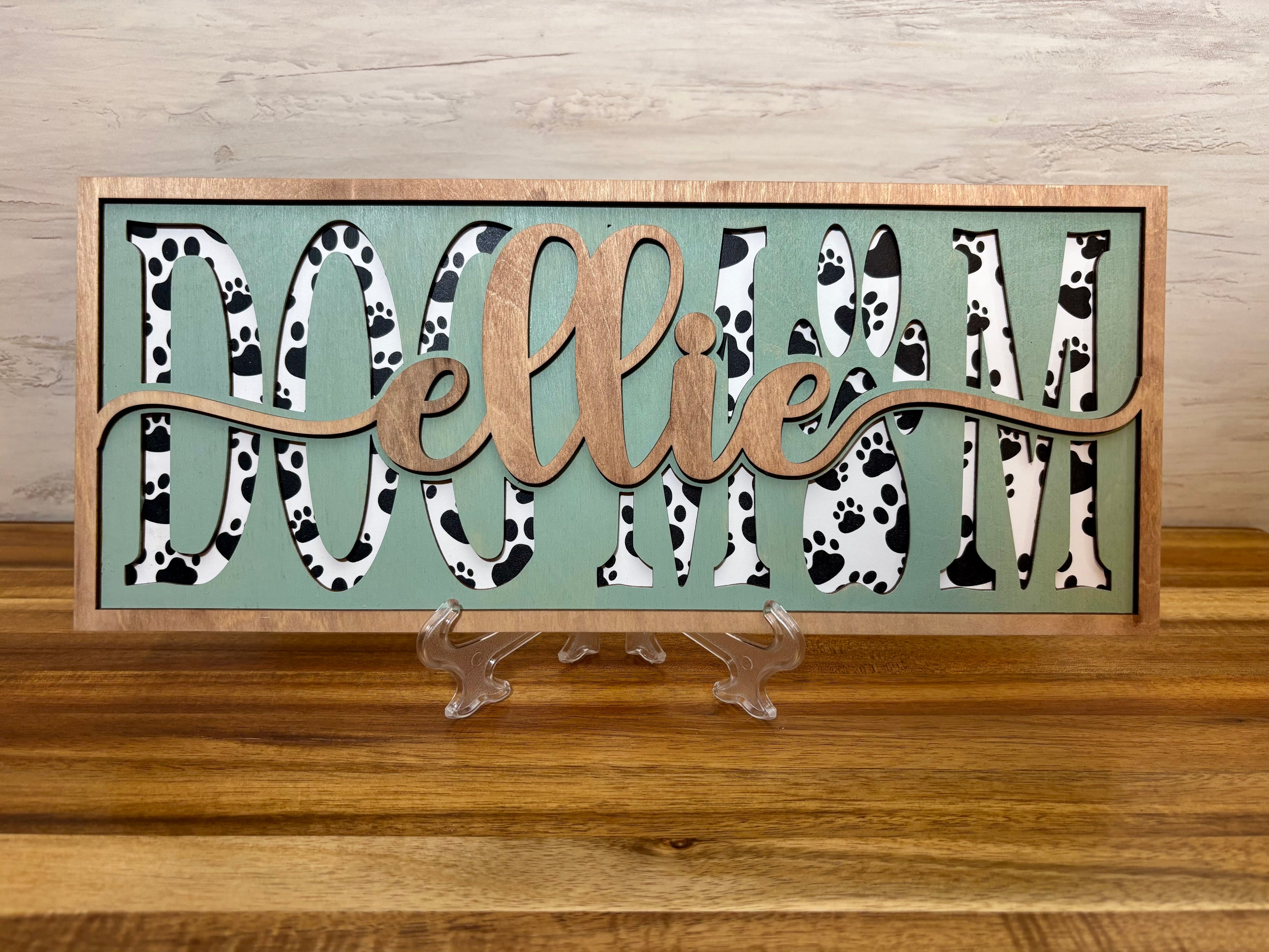 Personalized Mother’s Day Name Frame – Custom Kids or Grandkids Keepsake Gift